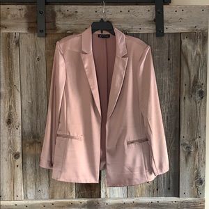 INC Satin blazer